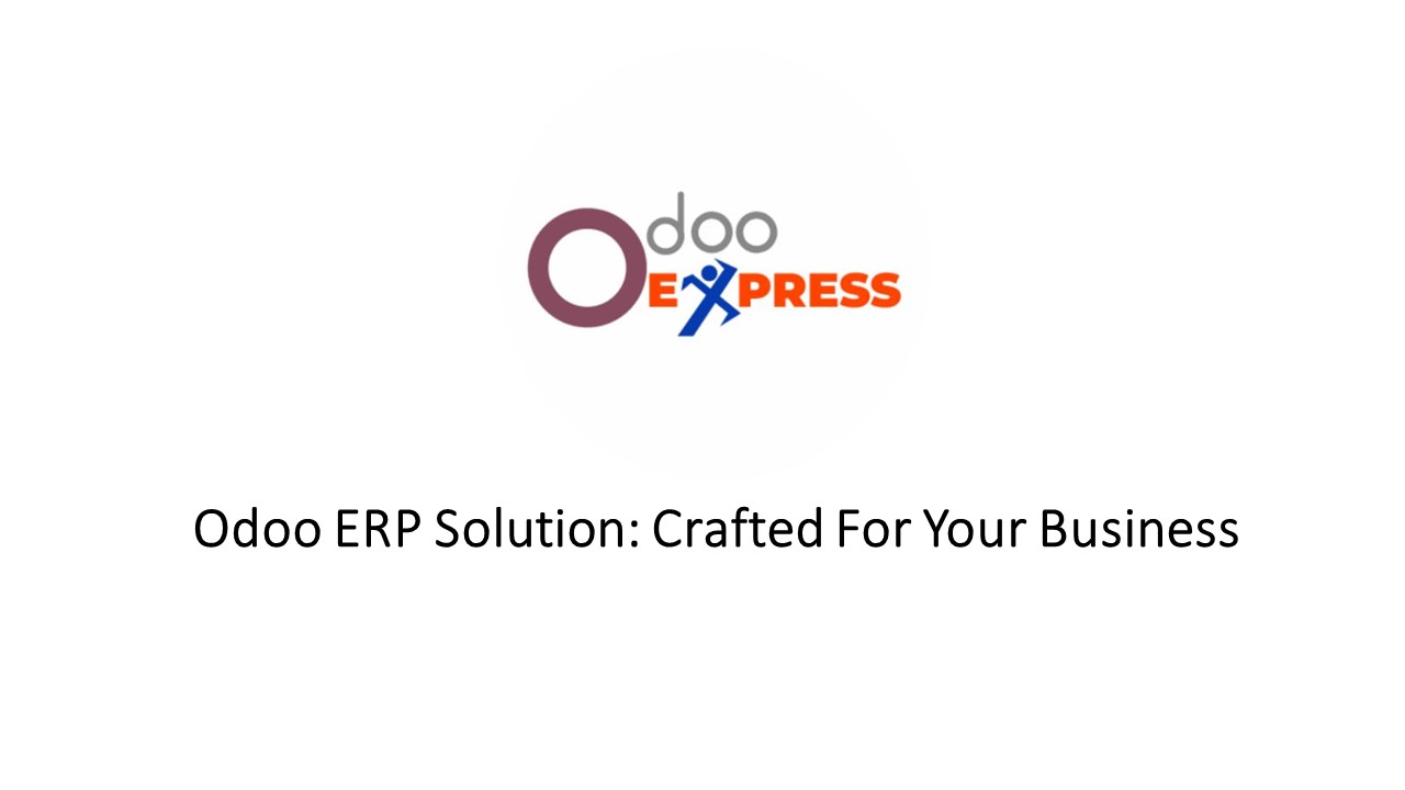 Odoo ERP Solution: Crafted For Your Business