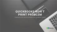 QuickBooks Won’t Print Problem