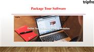 Package Tour Software