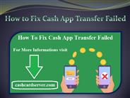 How to Fix Cash App Transfer Failed