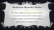 Bathroom Remodel Dallas