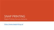 Best Kelowna Digital Printing Services Company