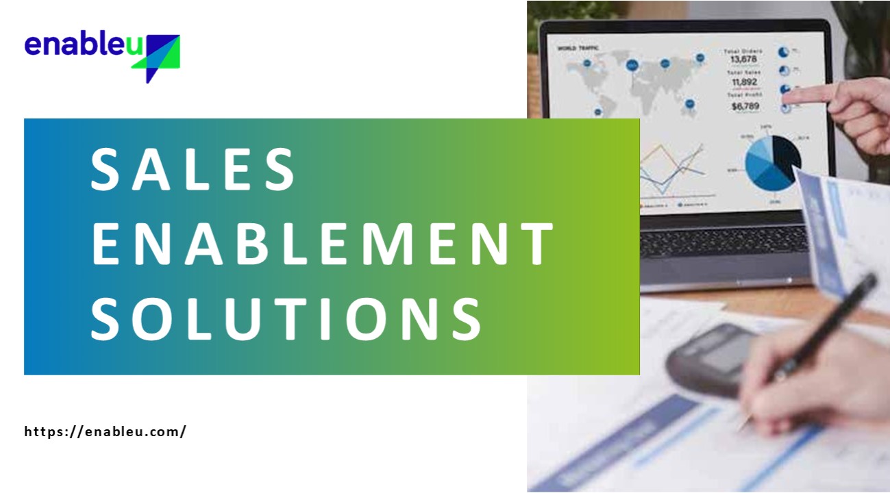 Improve your sales operations with Enableu’s sales enablement solutions