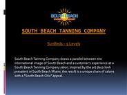 Sunbed Tanning Equipment - Five Levels