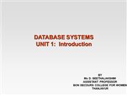 DATABASE SYSTEMS (1)