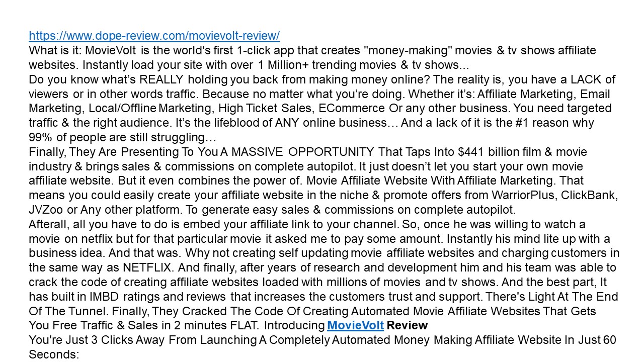 presentation player overlay