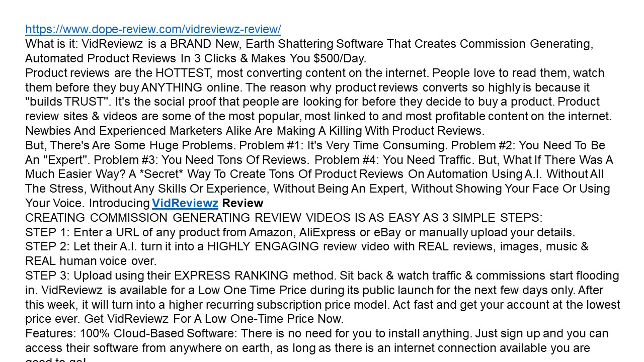 presentation player overlay