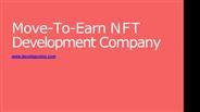 Move-To-Earn NFT Development