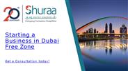 Starting a Business in Dubai Free Zone