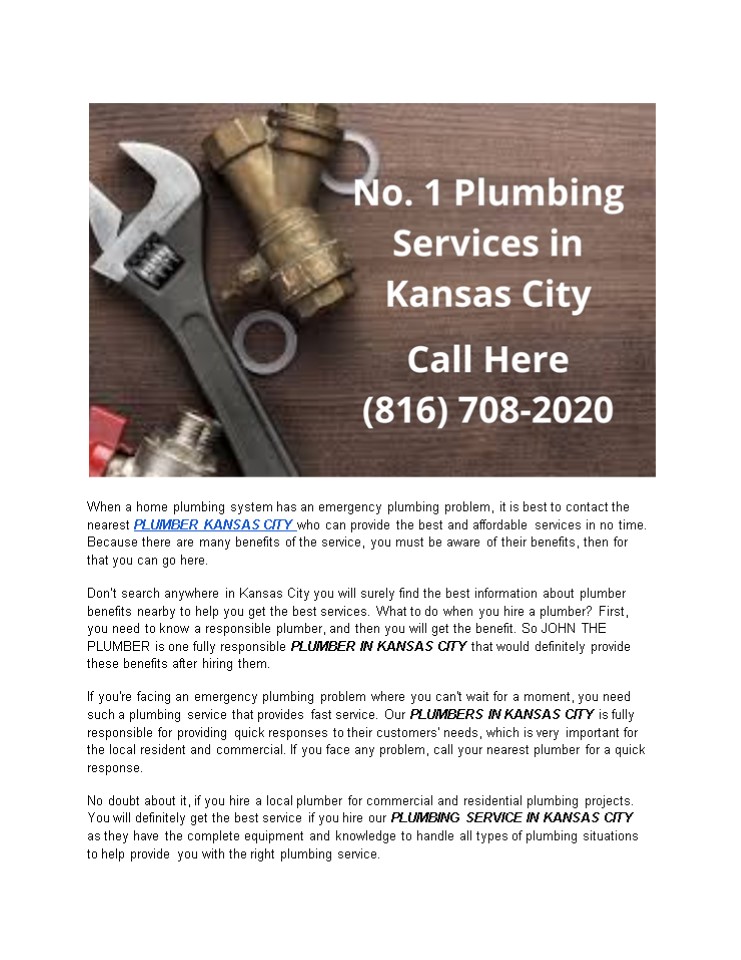 PPT Fully Responsible Plumbers in Kansas City PowerPoint presentation