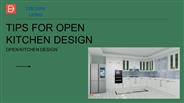 TIPS FOR OPEN KITCHEN DESIGN