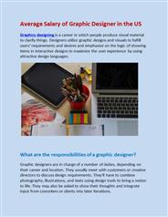 Average Salary of Graphic Designer in the US