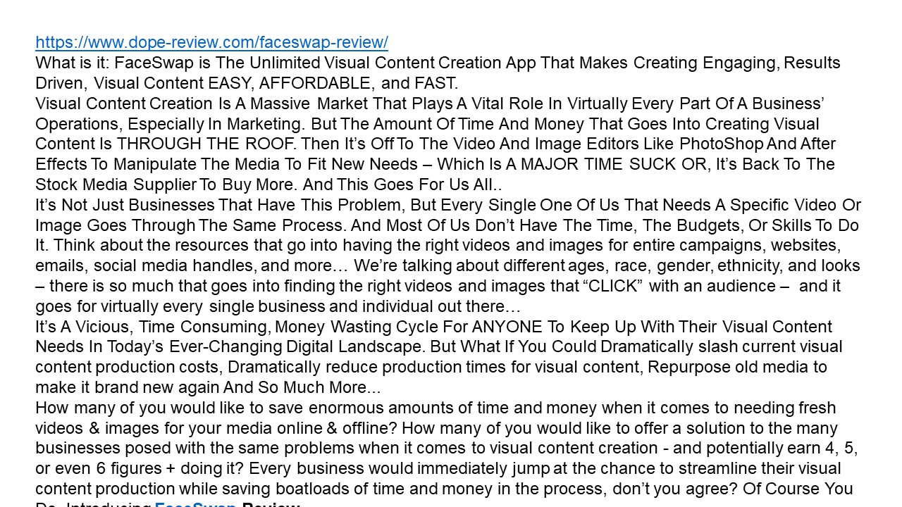 presentation player overlay