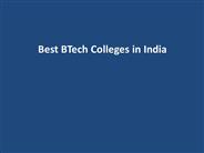 Best BTech Colleges in India