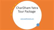Char Dham Tour package