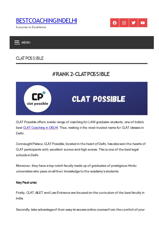 CLAT Possible