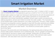 Smart Irrigation Market