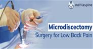 Microdiscectomy Surgery for Low Back Pain
