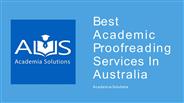 Best Academic Proofreading Services In Australia - Academia Solutions