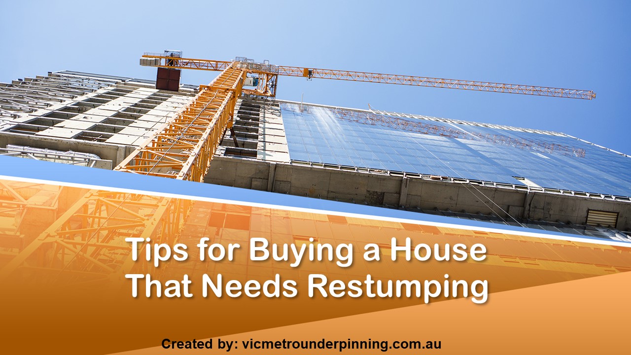 Tips for Buying a house that needs Restumping