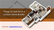 Custom Home Builder