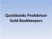 Quickbooks ProAdvisor Gold Bookkeepers