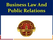 Business Law And Public Relations