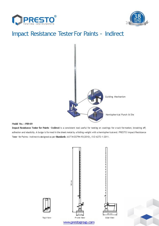 PPT How to test Impact Resistance of paint with impact resistance