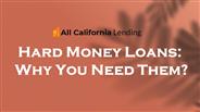 Hard Money Loans: Why You Need Them?