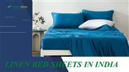 Best & Affordable Linen Bed Sheets in India – Trident