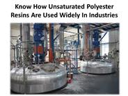 Application, properties, and characteristics of the Polyesters