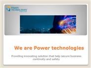 Self-Powered Sensor in Singapore by Power Technologies