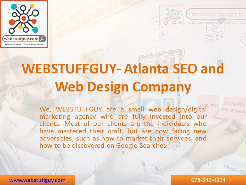 WEBSTUFFGUY- Atlanta SEO and Web Design Company