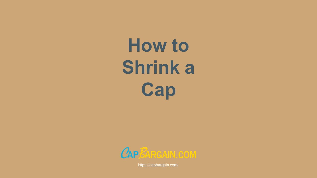 PPT How to Shrink a Cap PowerPoint presentation free to download