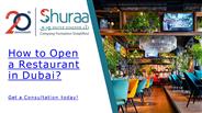 How to open a Restaurant in Dubai?