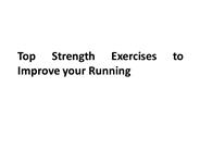 Best Strength Training Exercises for Runners