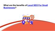 The benefits of Local SEO