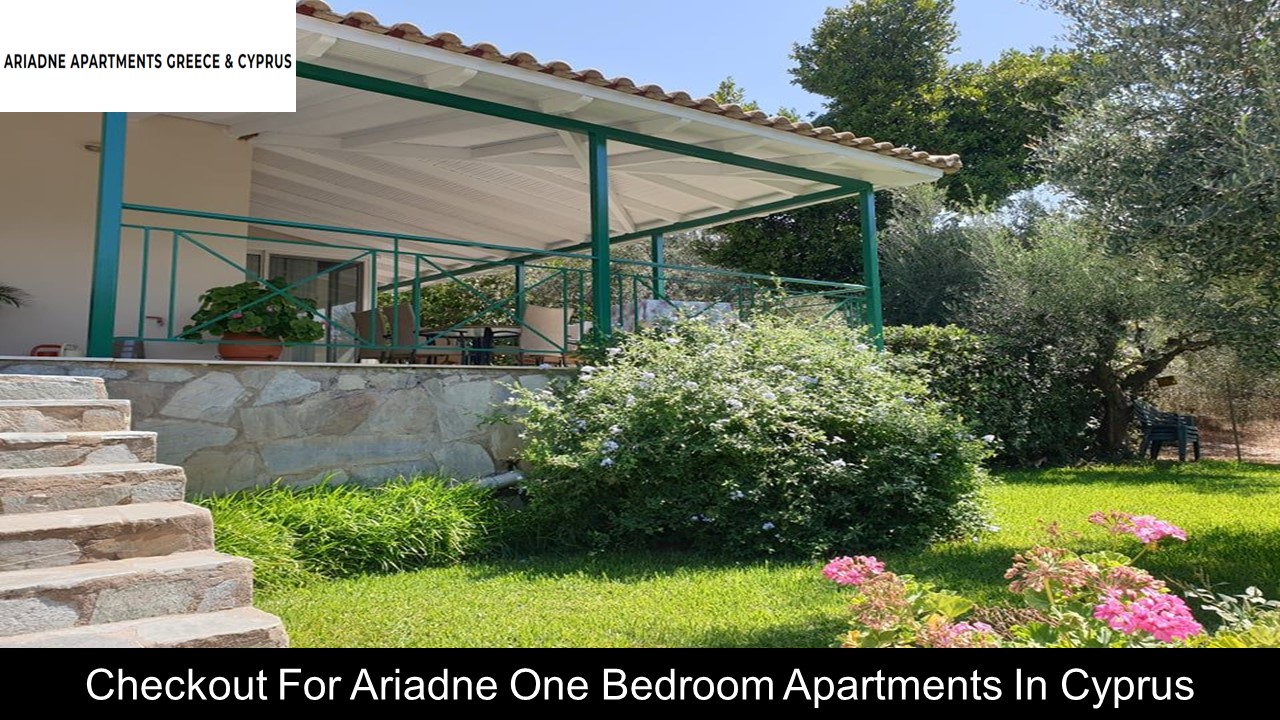 Checkout For Ariadne One Bedroom Apartments In Cyprus