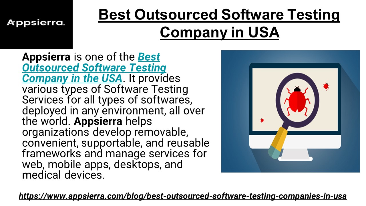 Best Outsourced Software Testing Company in the USA