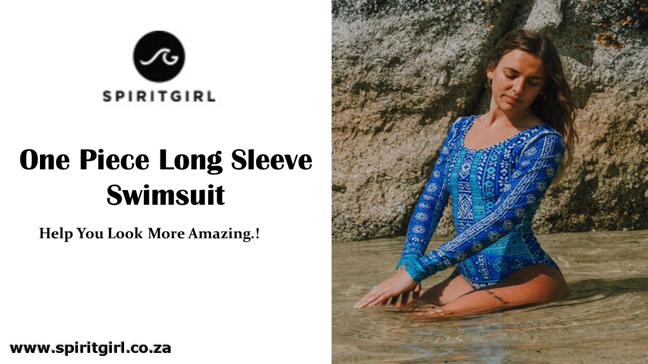 One Piece Long Sleeve Swimsuit