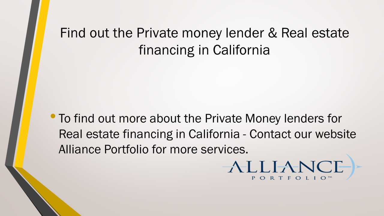 Hard loans money in San Jose/Orange County/San Francisco