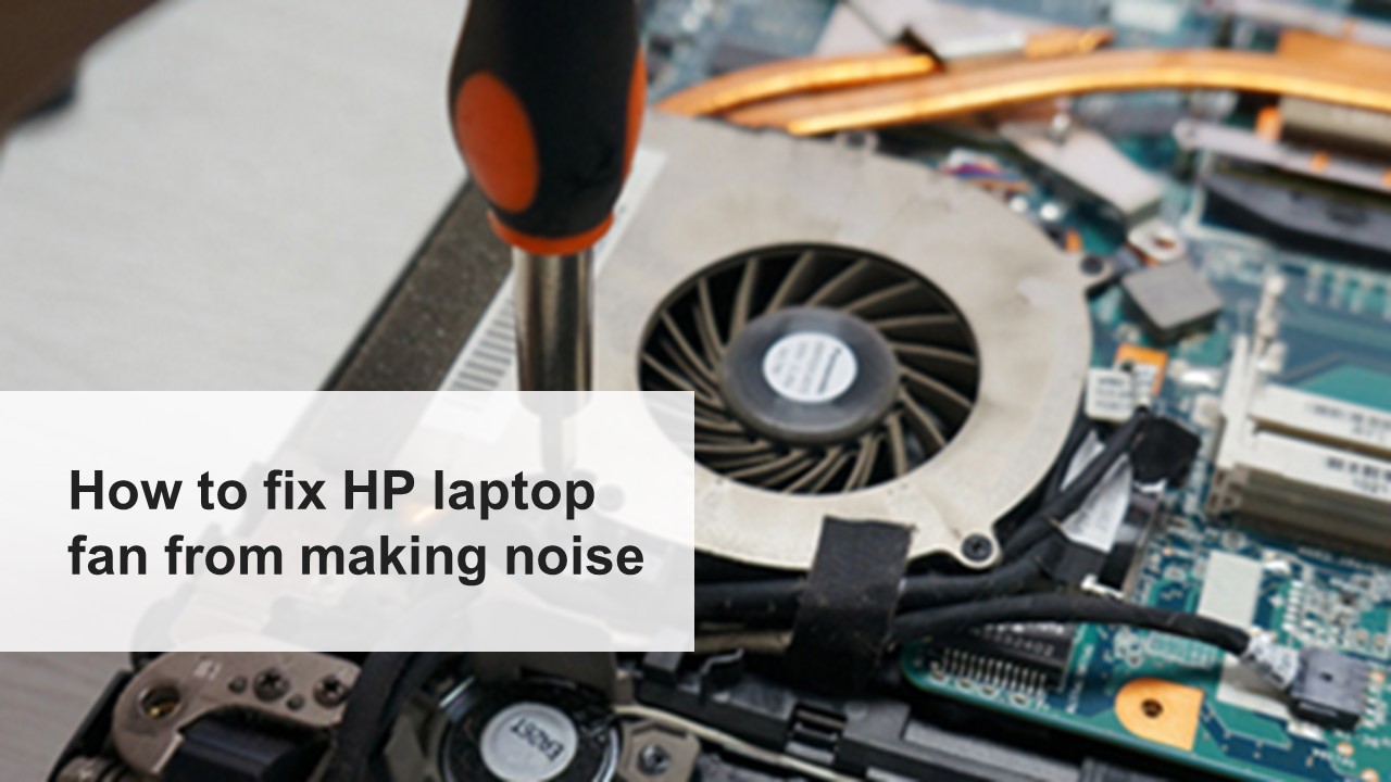 PPT How to fix HP laptop fan from making noise PowerPoint
