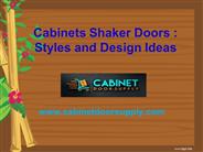 Cabinets Shaker Doors : Styles and Design Ideas (1)