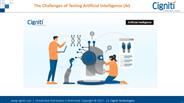 The Challenges of Testing Artificial Intelligence (AI)"