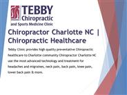 Chiropractor Charlotte NC | Chiropractic Healthcare