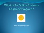 Are You Looking For Online Business Coaching Program?
