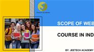 Scope of Web Designing Course in India (1)
