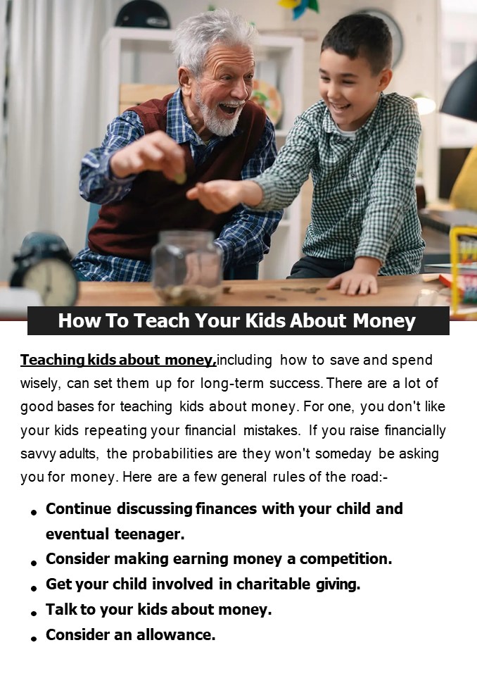 How To Teach Your Kids About Money