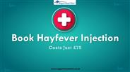 Book Hayfever Injection Today