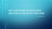 NFT Software Development Services & Solution Provider